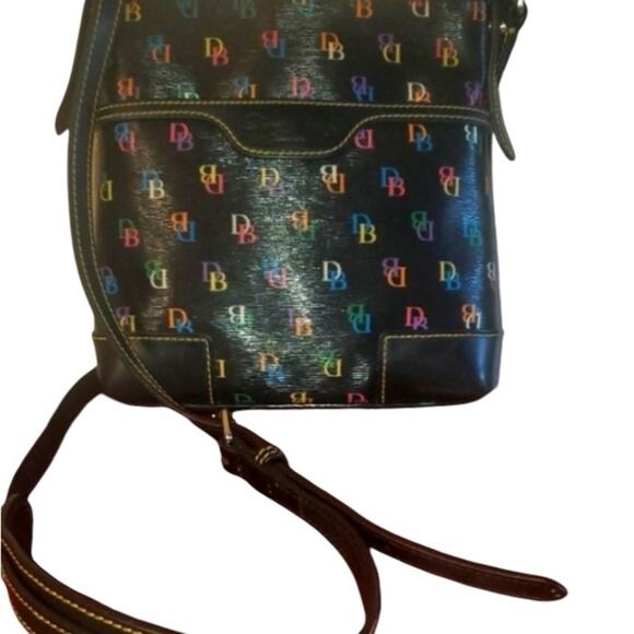 VINTAGE DOONEY & BOURKE CROSSBODY PURSE - Picture 1 of 8